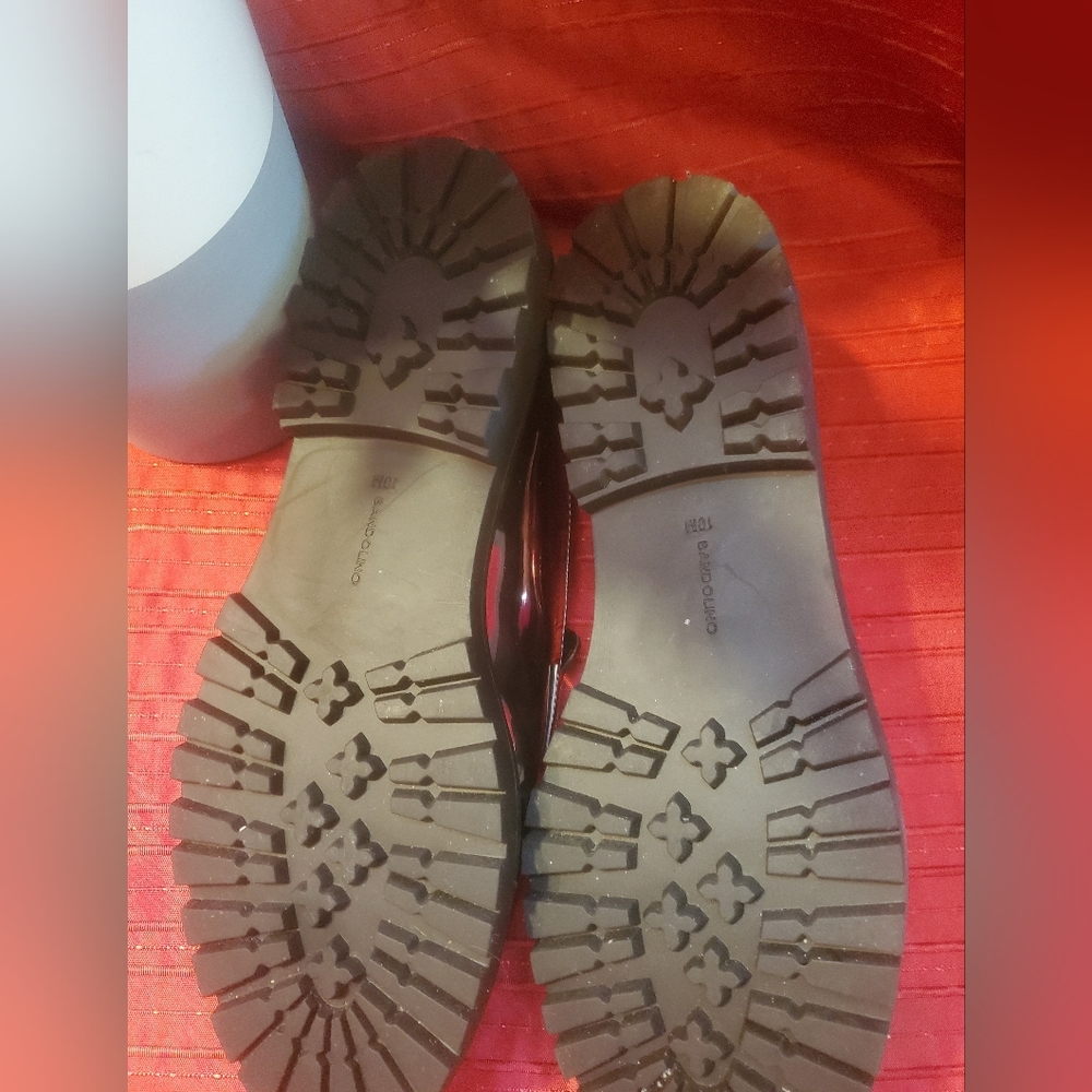 Bandolino Shiny Silver Loafers - Picture 3 of 7